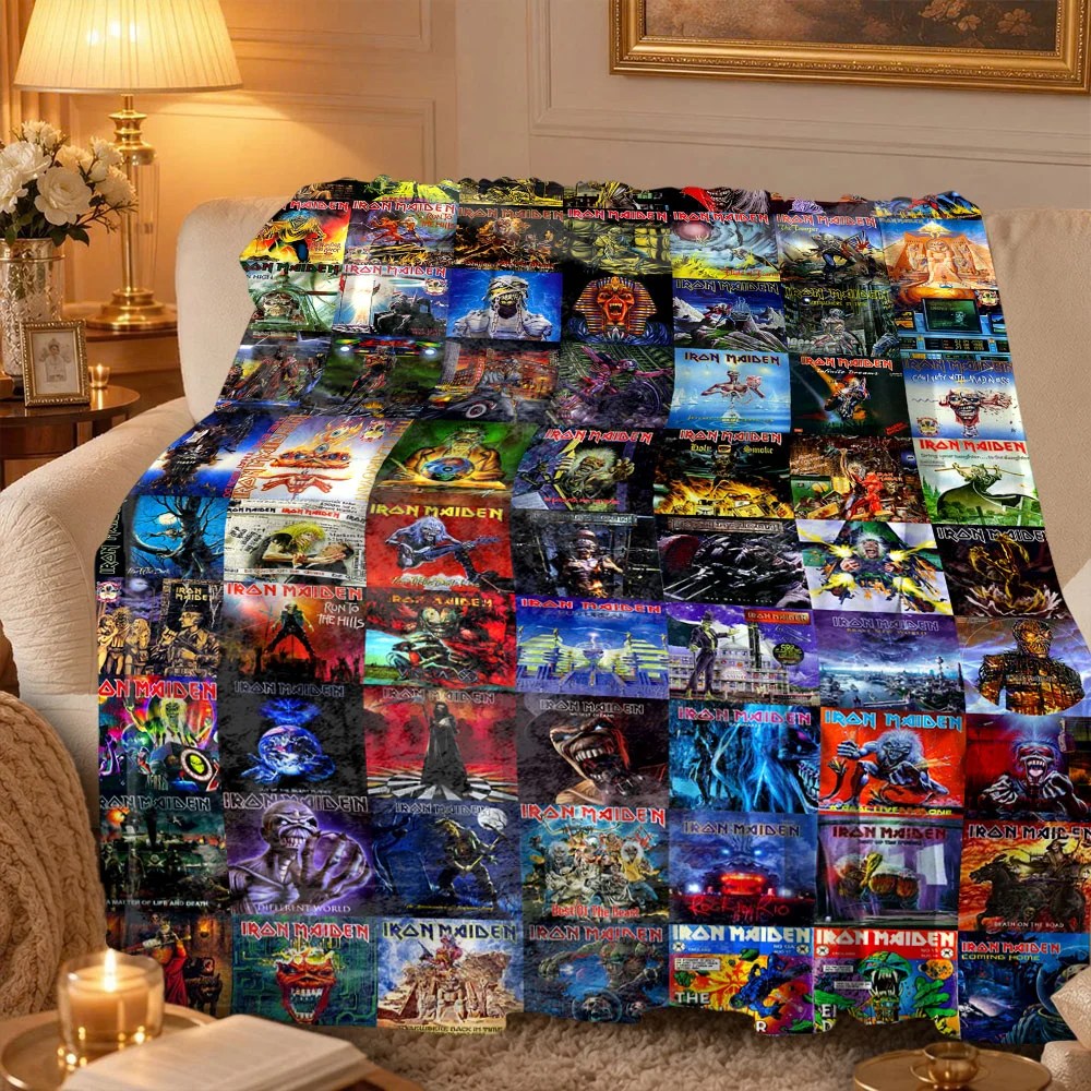 Iron Maiden Fleece Blanket – TMTHU9151