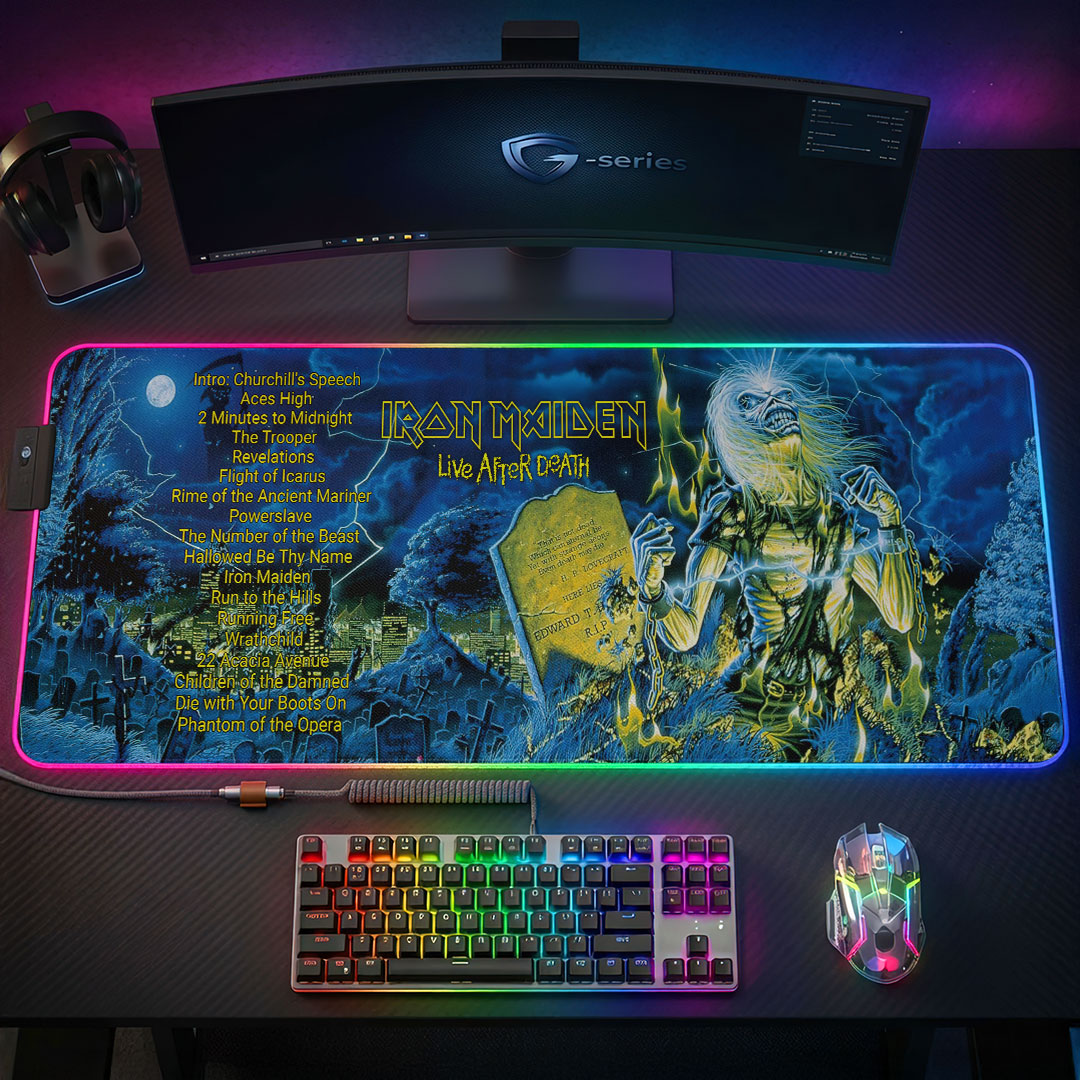 Iron Maiden Custom Gaming Desk Mat – HOAT19060