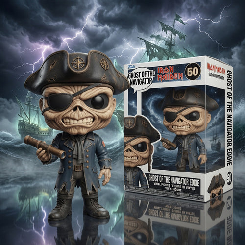 Iron Maiden Ghost Of The Navigator 3D Collectible Vinyl Figure – TANTN23251
