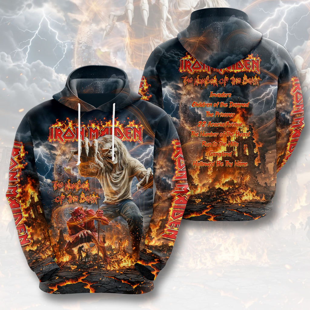 Iron Maiden 3D Apparel – HOATT19853