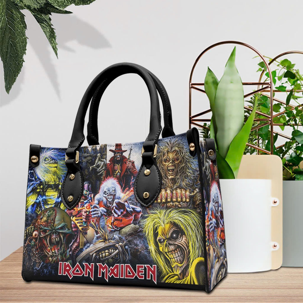 Iron Maiden Leather HandBag – VANDH5142