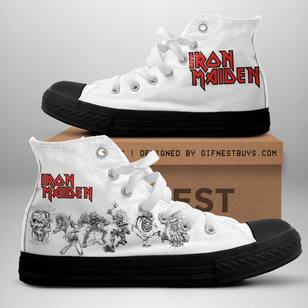 Iron Maiden High Top Canvas Shoes – VANDH5117