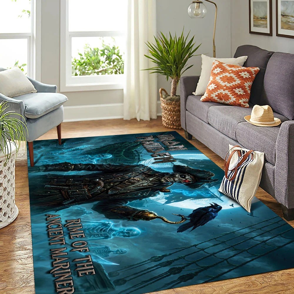 Iron Maiden Rectangular Rug – TMTHU10238