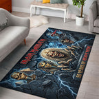 Iron Maiden Rectangular Rug – TMTHU6156