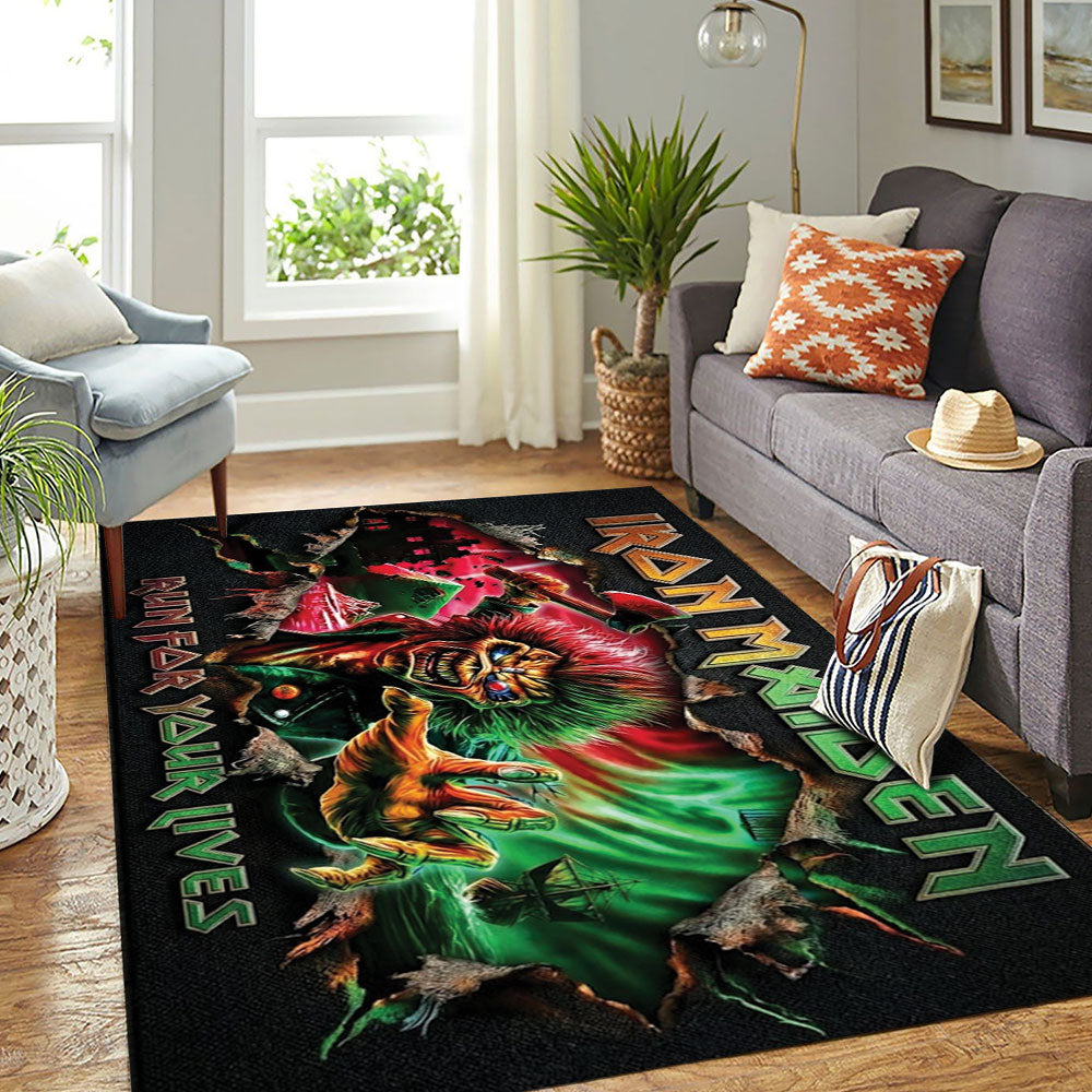 Iron Maiden Rectangular Rug – TMTHU6579