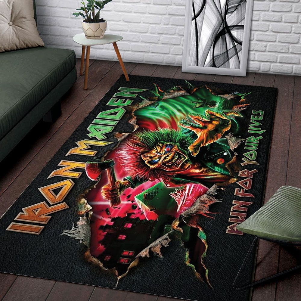 Iron Maiden Rectangular Rug – TMTHU6579
