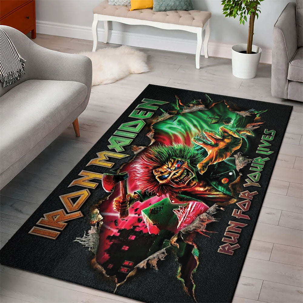 Iron Maiden Rectangular Rug – TMTHU6579