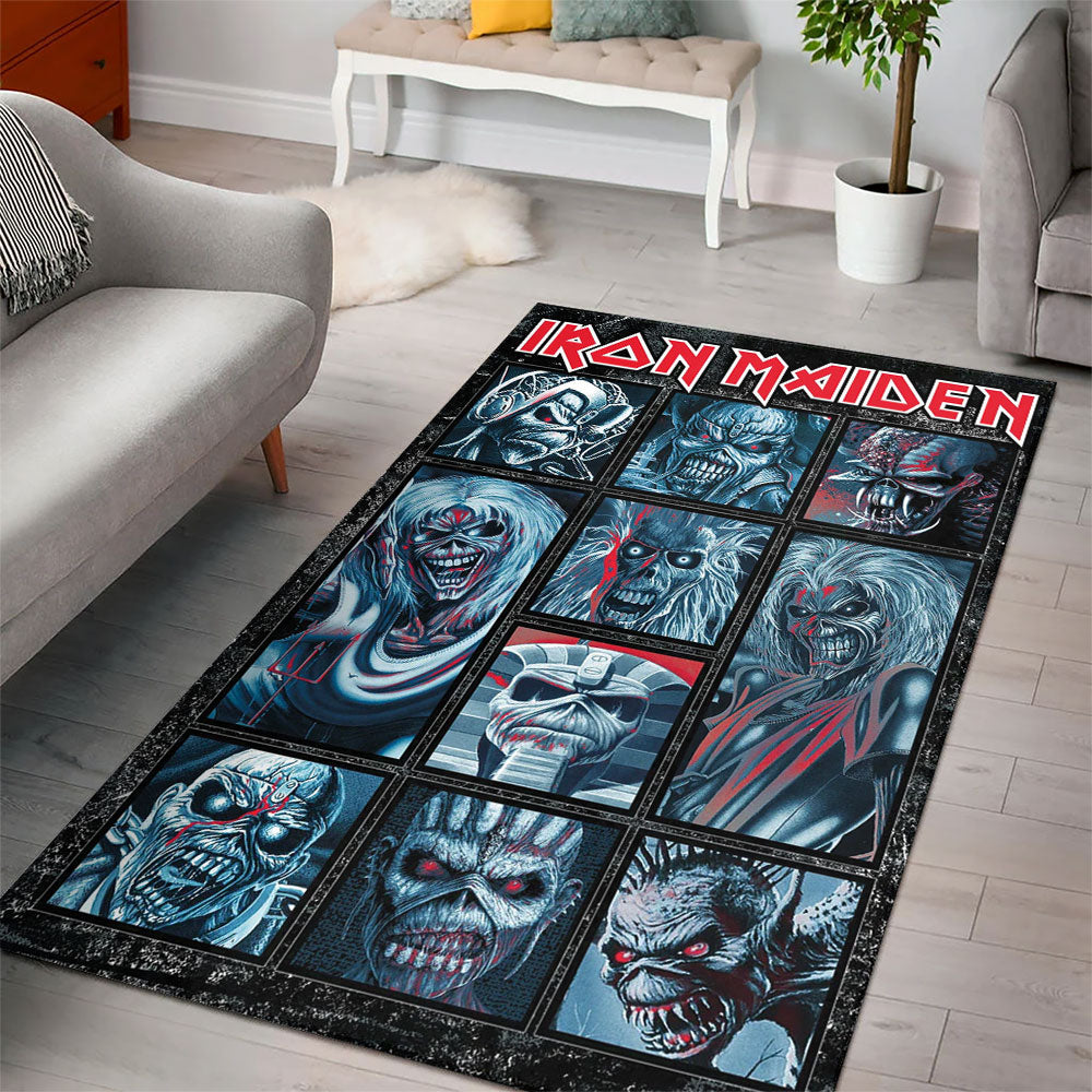 Iron Maiden Rectangular Rug – TMTHU6801