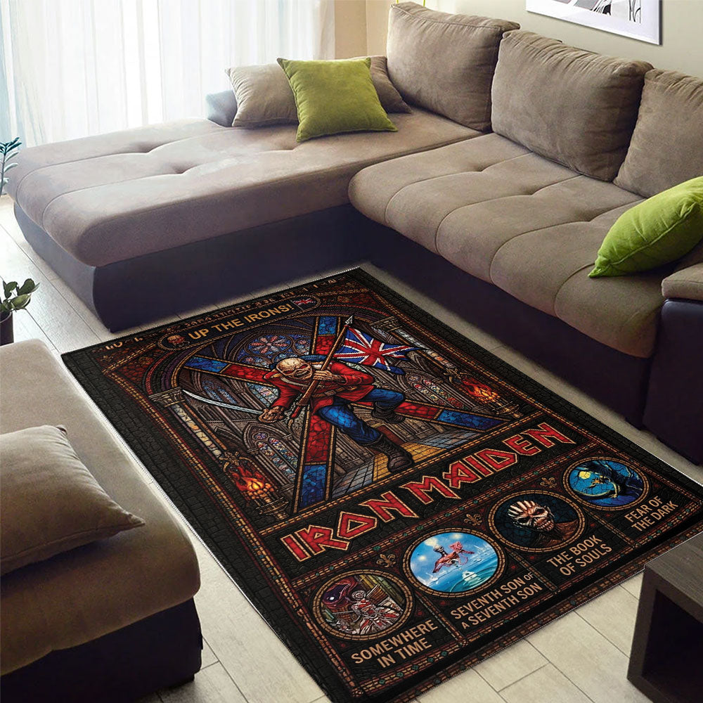 Iron Maiden Rectangular Rug – TMTHU7174