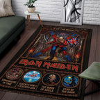 Iron Maiden Rectangular Rug – TMTHU7174