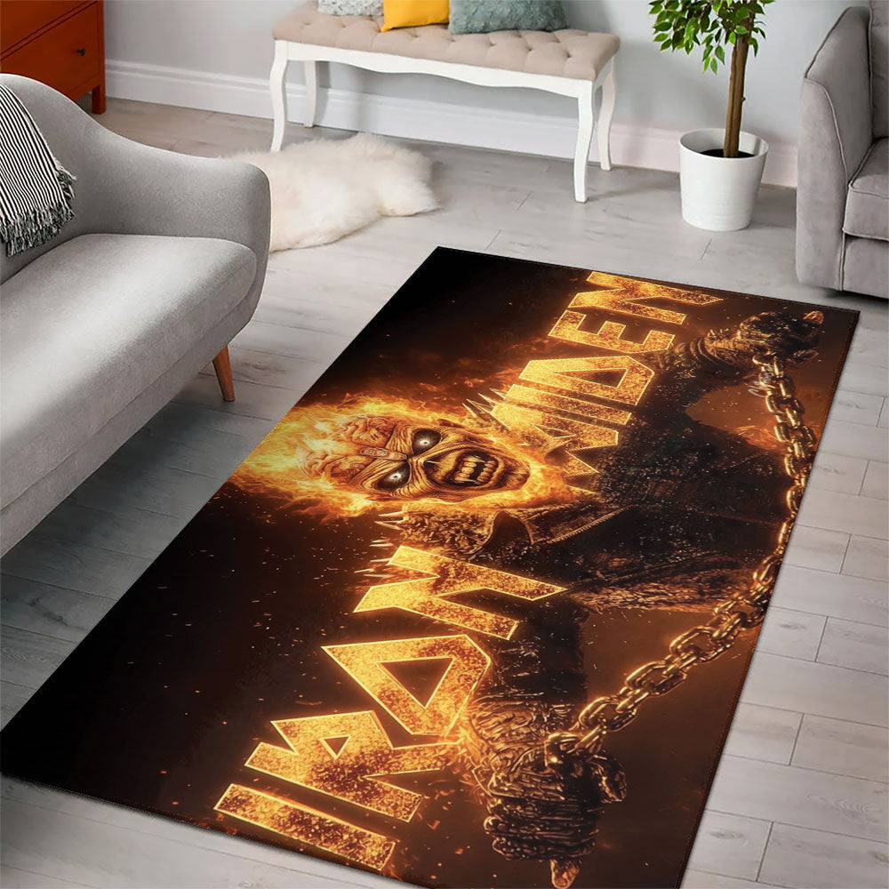 Iron Maiden Rectangular Rug – TMTHU7641