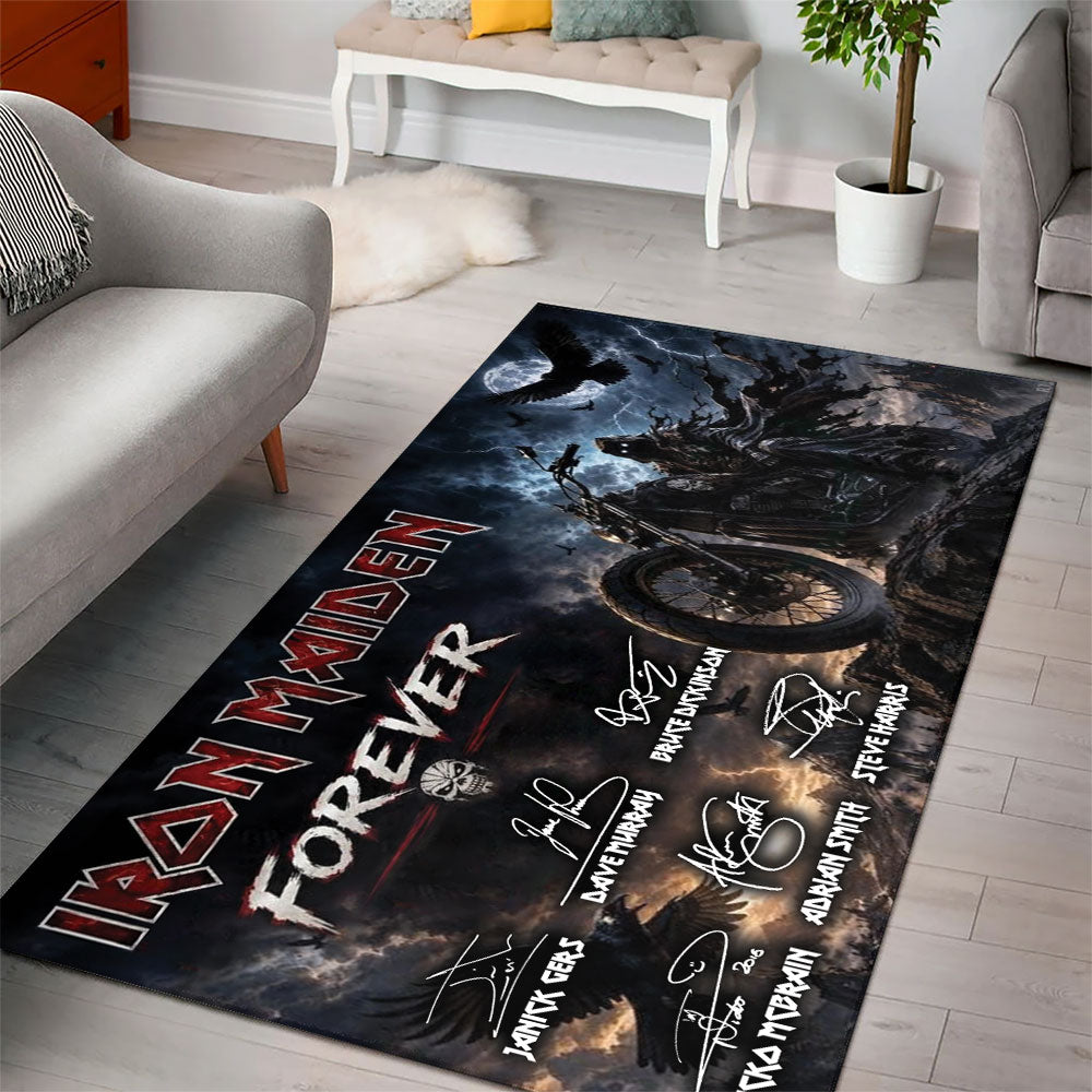 Iron Maiden Rectangular Rug – TMTHU7767