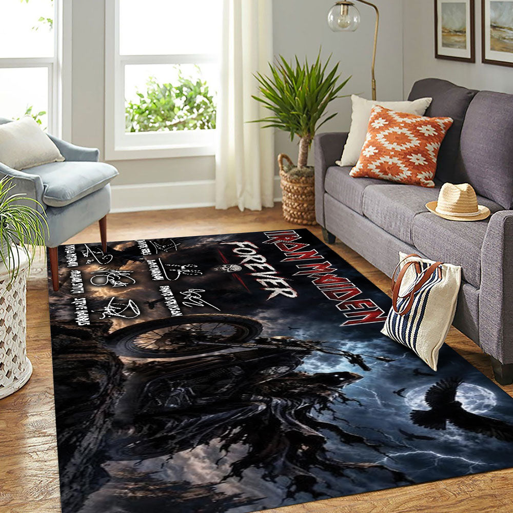 Iron Maiden Rectangular Rug – TMTHU7767