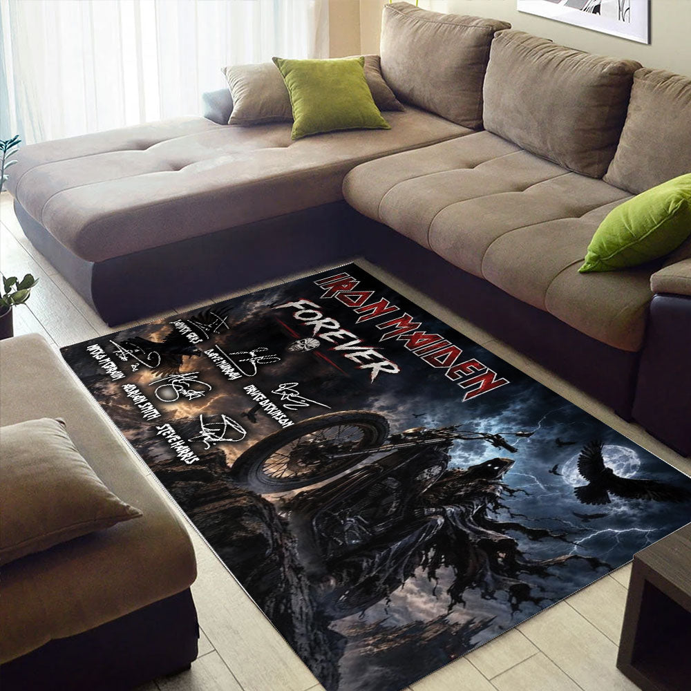 Iron Maiden Rectangular Rug – TMTHU7767