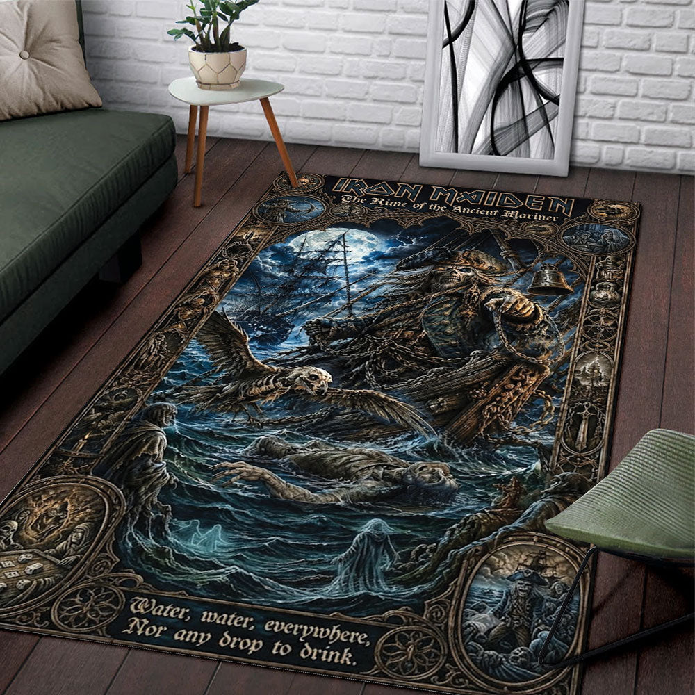 Iron Maiden Rectangular Rug – TMTHU7768
