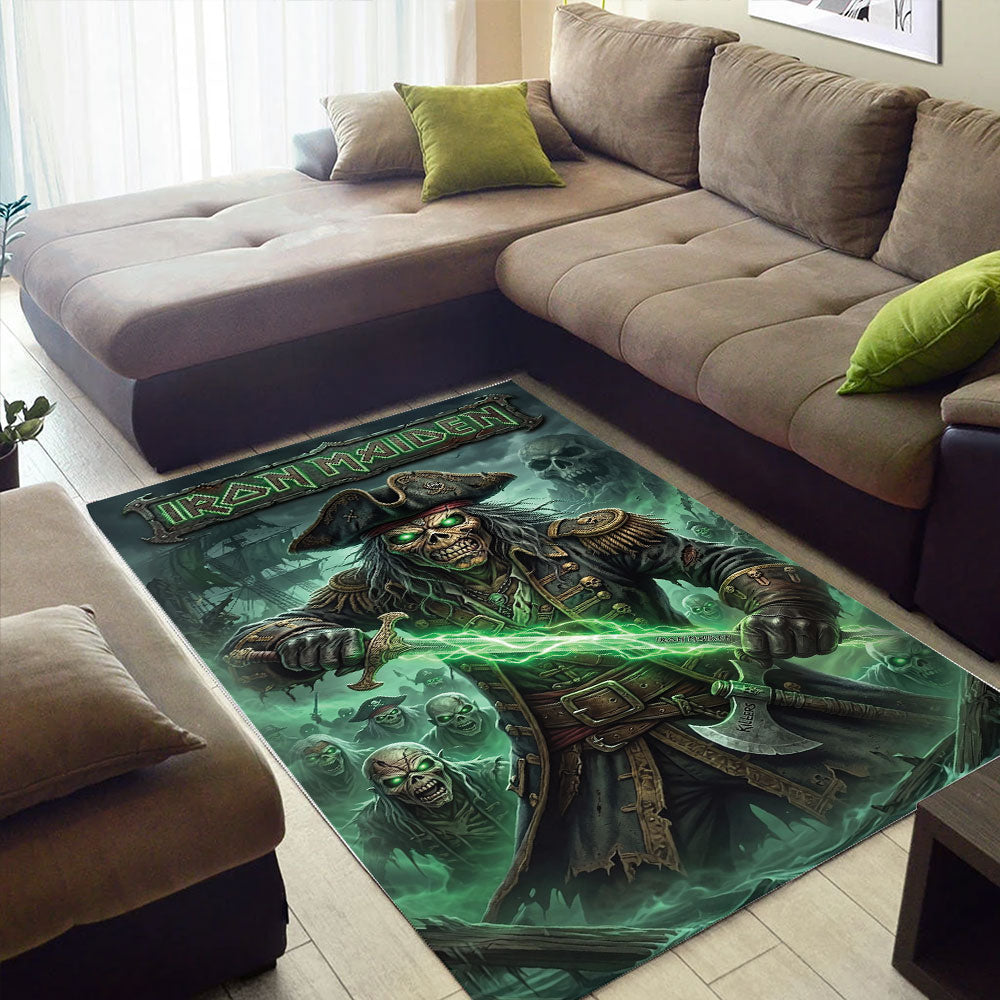 Iron Maiden Rectangular Rug – TMTHU8058