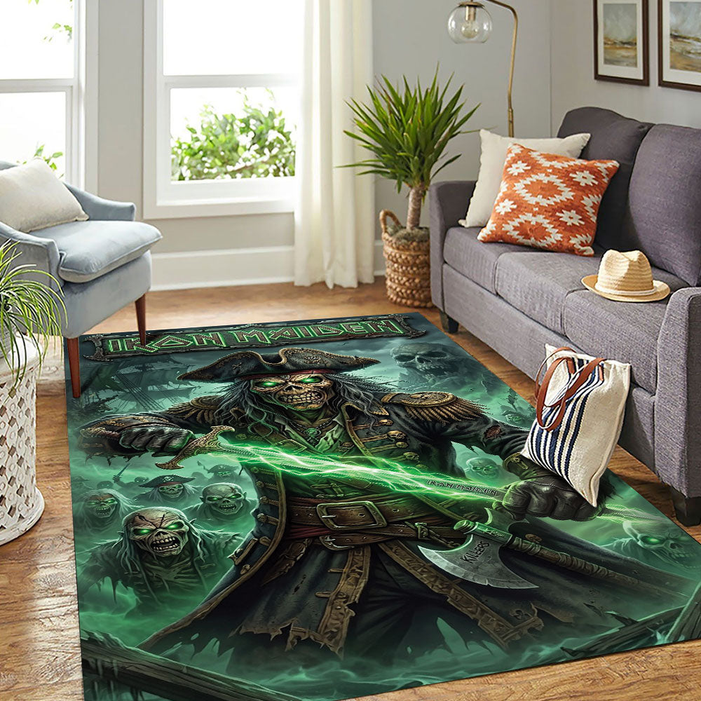 Iron Maiden Rectangular Rug – TMTHU8058