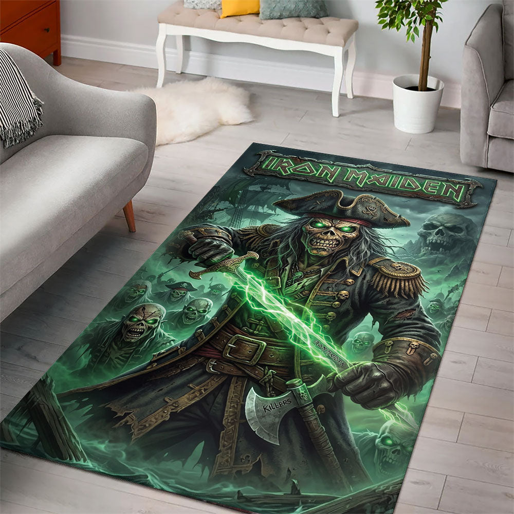 Iron Maiden Rectangular Rug – TMTHU8058
