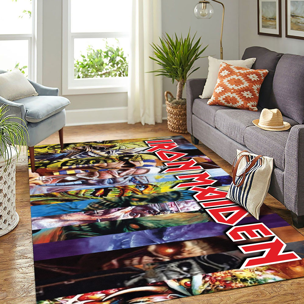 Iron Maiden Rectangular Rug – TMTHU8100