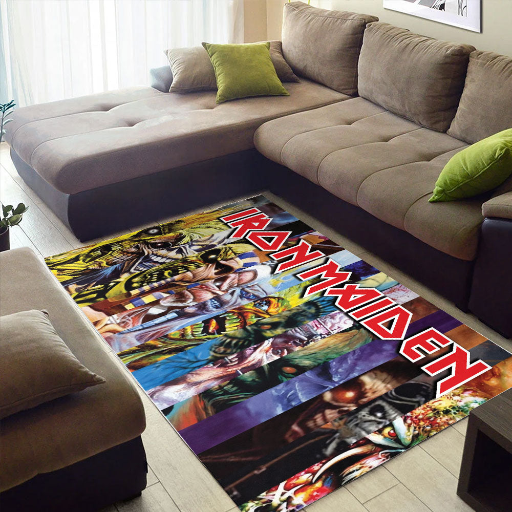 Iron Maiden Rectangular Rug – TMTHU8100