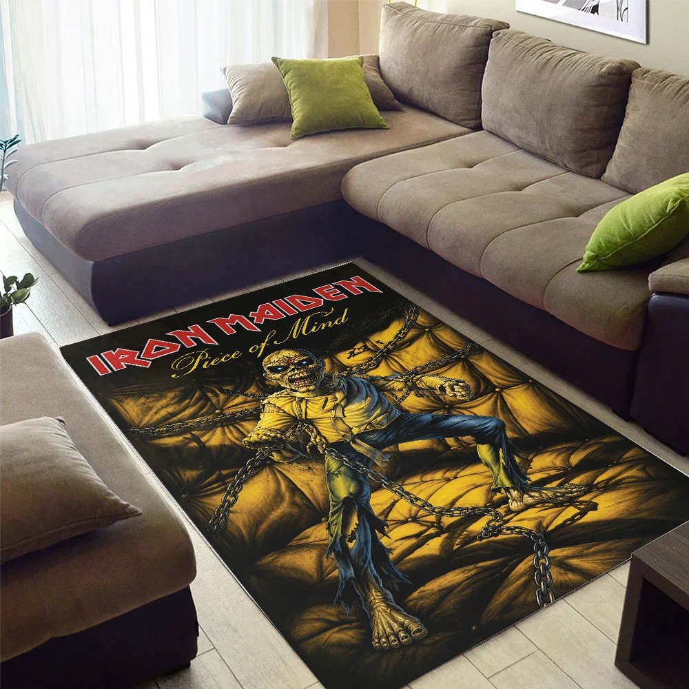 Iron Maiden Rectangular Rug – TMTHU8732