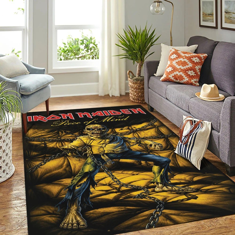Iron Maiden Rectangular Rug – TMTHU8732