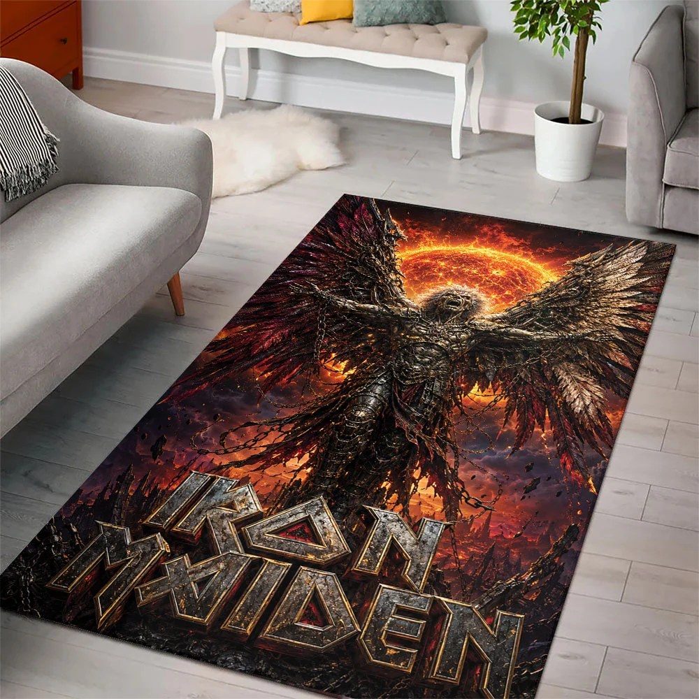Iron Maiden Rectangular Rug – TMTHU8759
