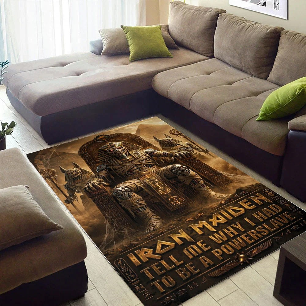 Iron Maiden Rectangular Rug – TMTHU9461