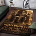 Iron Maiden Rectangular Rug – TMTHU9461