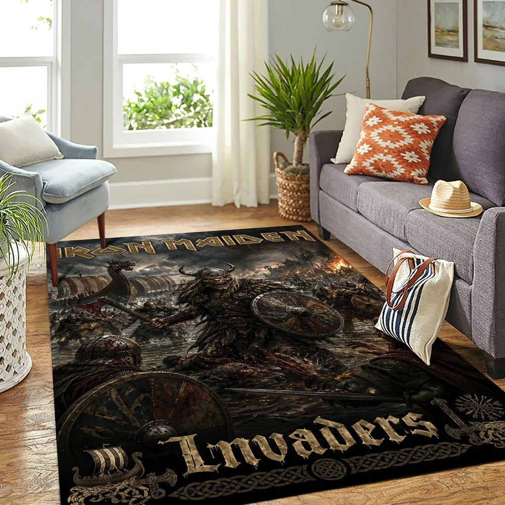 Iron Maiden Rectangular Rug – TMTHU9705