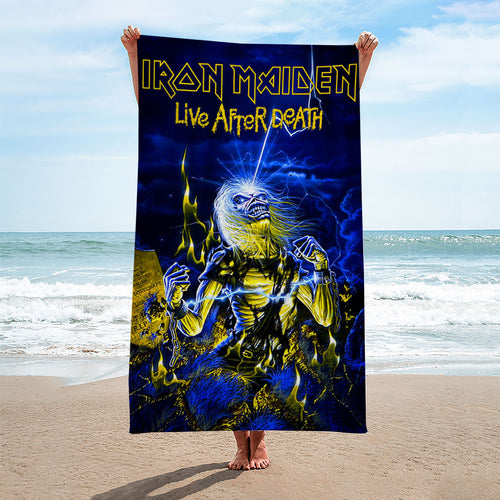 Iron Maiden Rectangle Beach Towel – MAITM 12074