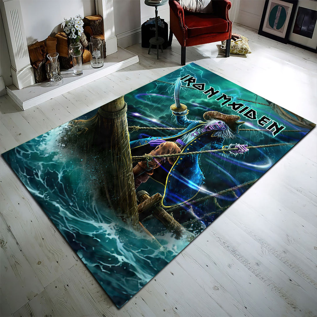 Iron Maiden Rectangular Rug – HOATT19182