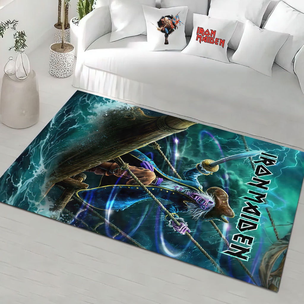 Iron Maiden Rectangular Rug – HOATT19182