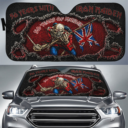 Iron Maiden Auto Sun Shade – TMTHU7826