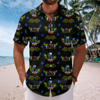 Iron Maiden Short Sleeve Button-Down Shirt – TANTN24628