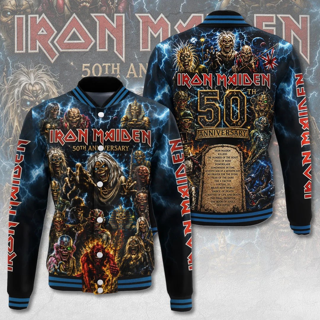 Iron Maiden Varsity Jacket – TMTHU8942