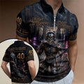 Iron Maiden Zip Polo Shirt – TMTHU8863