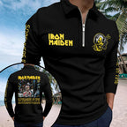 Iron Maiden Zip Polo Shirt – HOATT21467