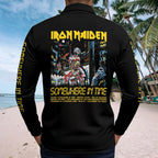 Iron Maiden Zip Polo Shirt – HOATT21467