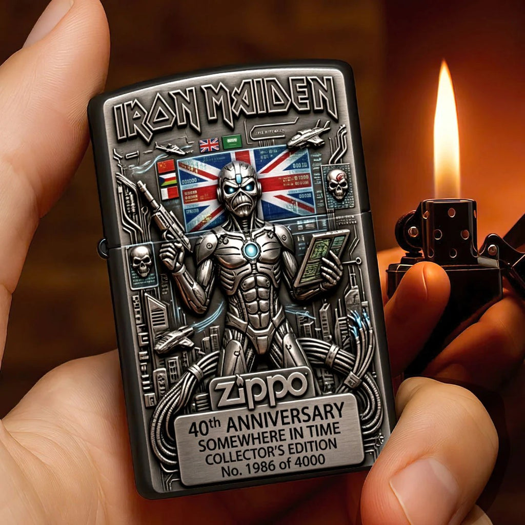 Iron Maiden Zippo Lighter Case (No Insert) – TMTHU9684