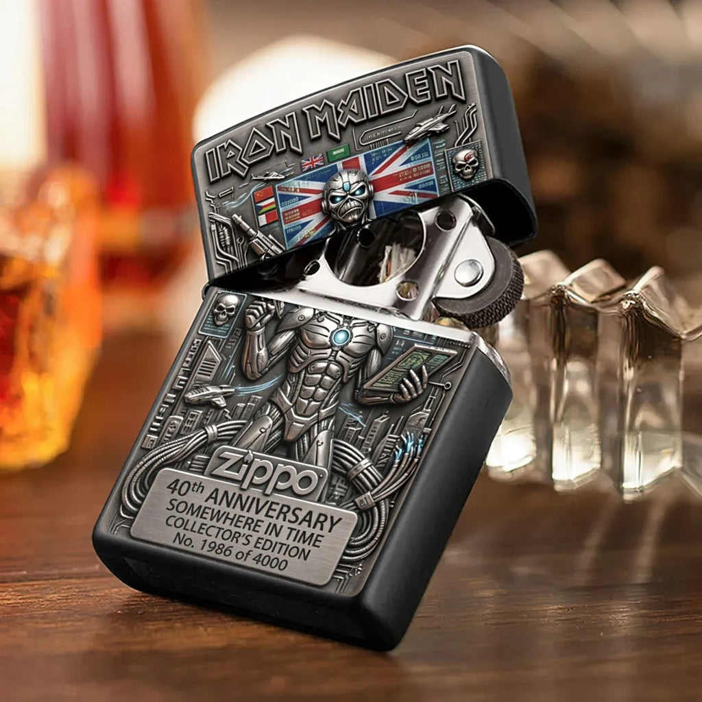 Iron Maiden Zippo Lighter Case (No Insert) – TMTHU9684
