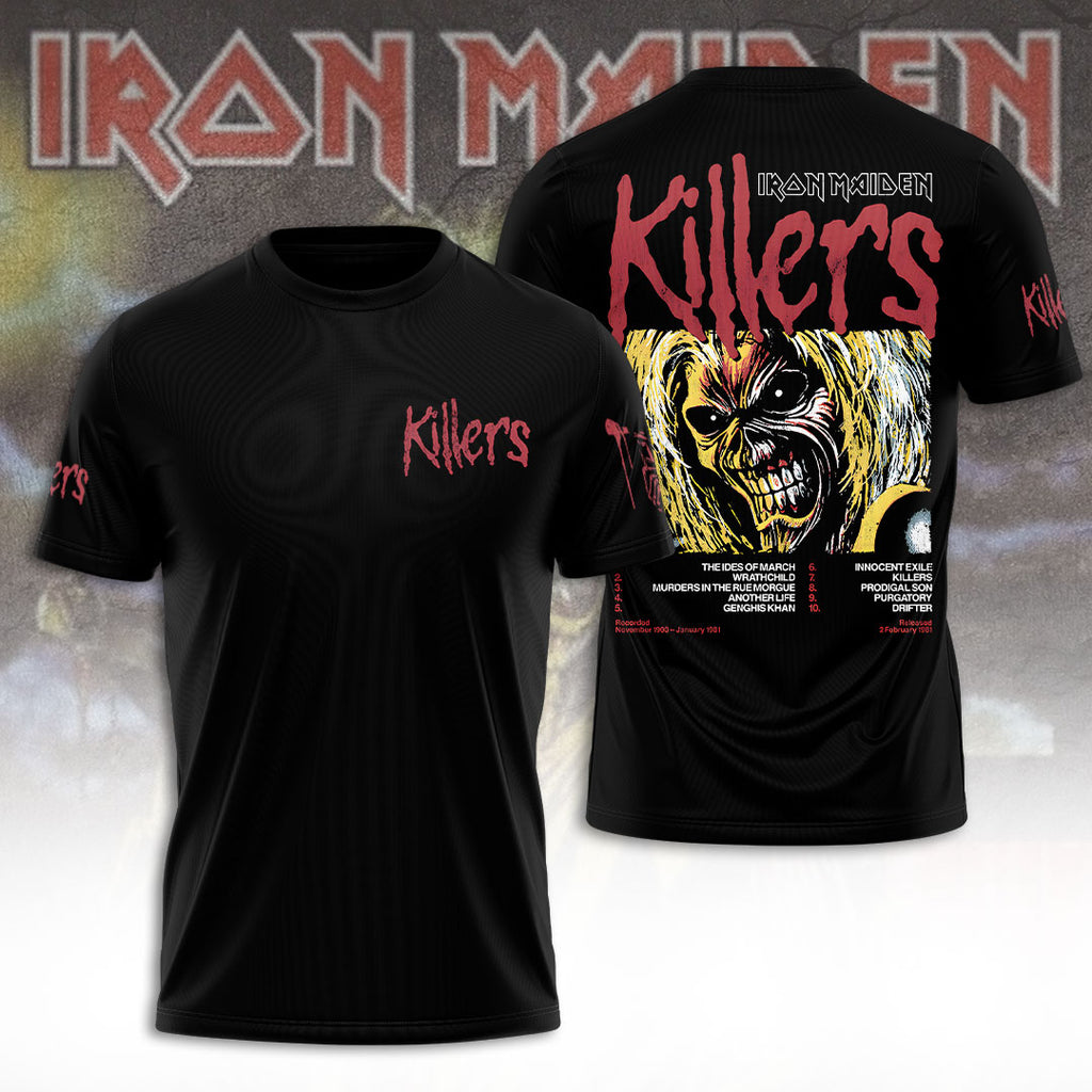 Iron Maiden x Killers 45th Anniversary 2026 3D Apparel – TANTN21033