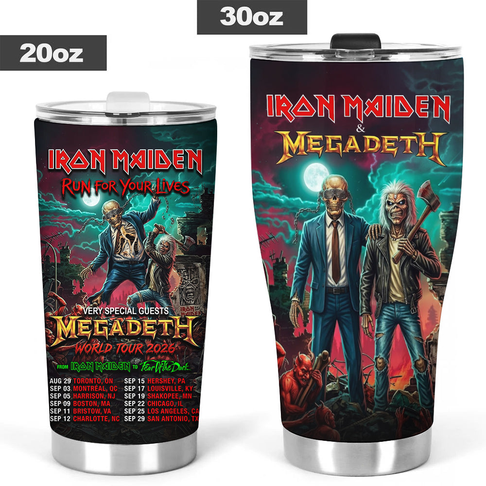 Iron Maiden x Megadeth Tumbler Cup – TMTHU7016