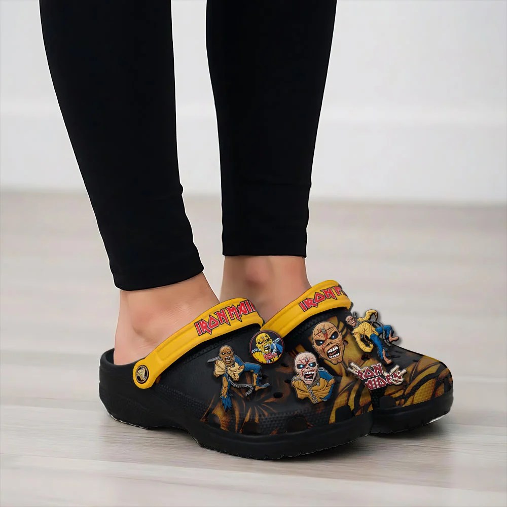 Iron Maiden Custom Clogs – TMTHU8567