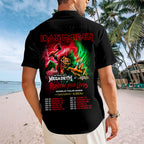 Iron Maiden Short Sleeve Button-Down Shirt – GNENEW738