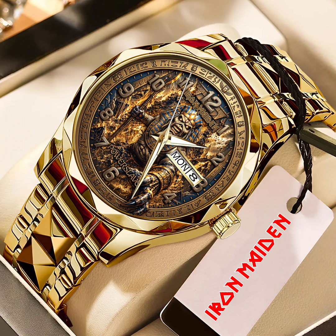 Iron Maiden Alloy Luxury Quartz Watch – TMTHU7904