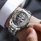 Iron Maiden Alloy Luxury Quartz Watch – TANTN16210