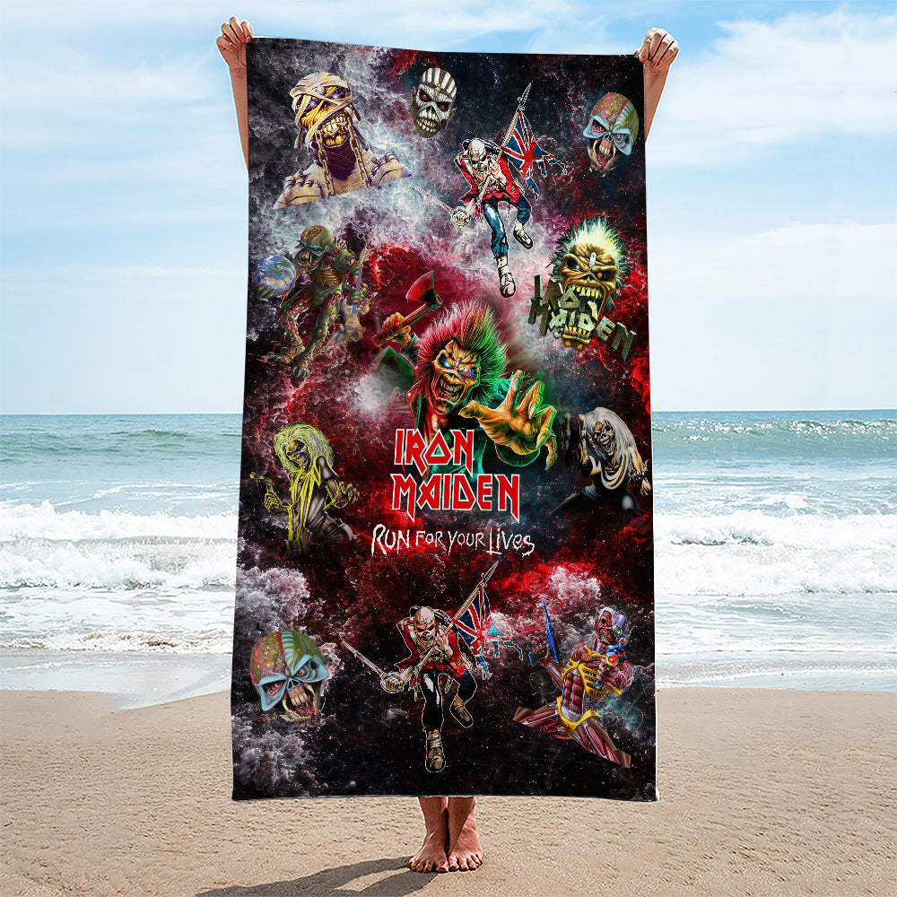 Iron Maiden Rectangle Beach Towel – GNE5229