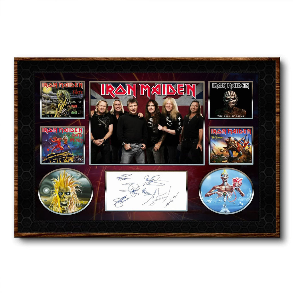 Iron Maiden Rectangle Canvas With Inner Frame – HOATT 12098