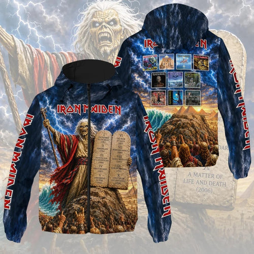 Iron Maiden 3D Windbreaker Jacket – HOATT21443